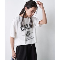 綿100%ピグメント染ロゴプリントTシャツ 大きいサイズ シックスタイル