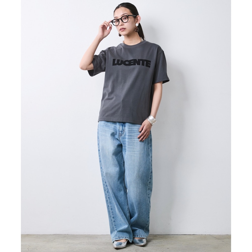 綿100%ロゴプリントTシャツ 大きいサイズ シックスタイル27