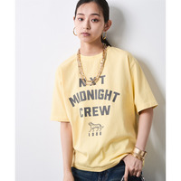 綿100％ピグメント染ロゴプリントTシャツ　大きいサイズ　シックスタイル