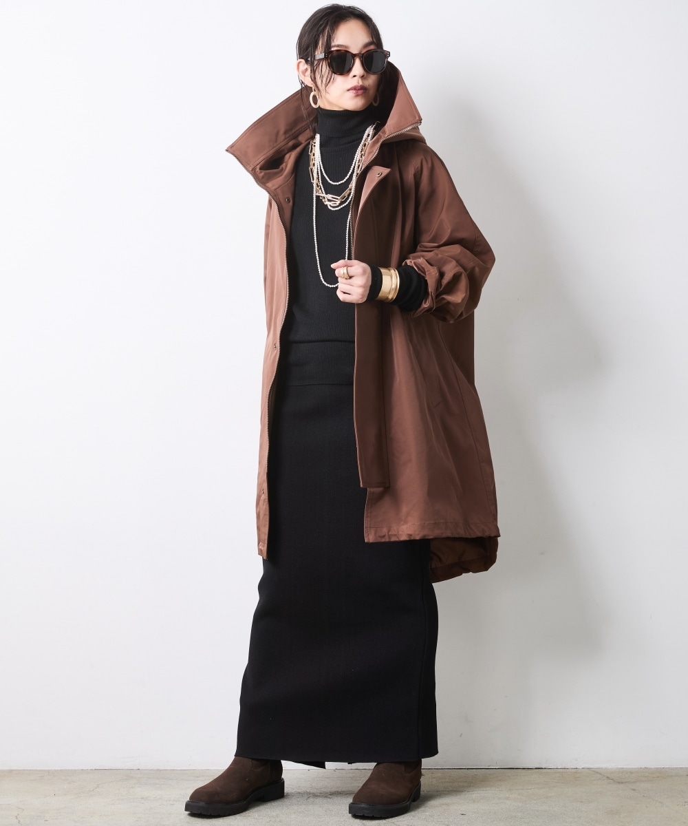 フーディロングブルゾン 大きいサイズ シックスタイル29