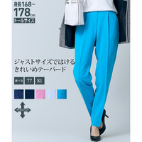 ストレッチきれい見えテーパードパンツ（股下81cm）高身長　トールサイズ