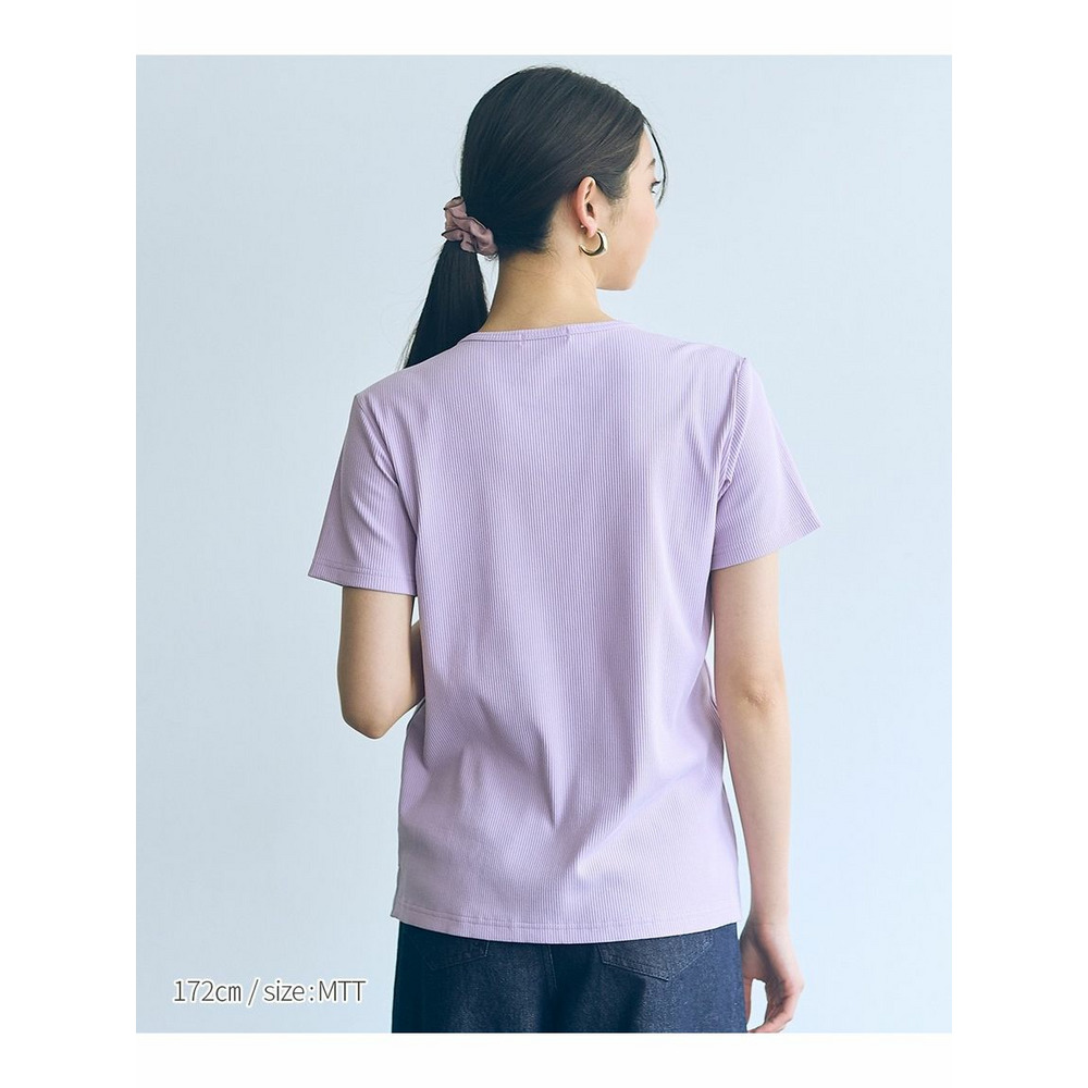 【トールサイズ】リブTシャツ　Essenave　（高身長）27