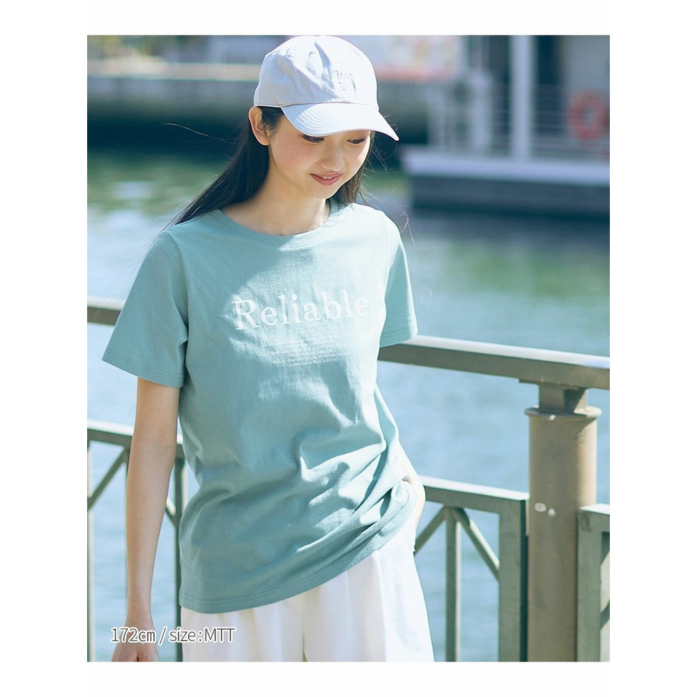 高身長　綿100％ロゴプリントTシャツ（トールサイズ）Essenave9