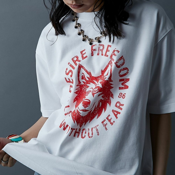 綿100%グラフィックプリントTシャツ 大きいサイズ GEVS【アリノマ/Alinoma】 綿100%グラフィックプリントTシャツ 大きいサイズ GEVS【アリノマ/Alinoma】