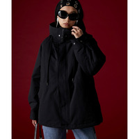 ライナーベスト付フーディショートコート　大きいサイズ　GEVS.