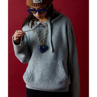 ミックスカラーフーディニット　大きいサイズ　GEVS.