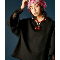 綿100％ワイドスリーブスウェット 大きいサイズ　GEVS.