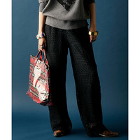 スクエア柄レースパンツ 大きいサイズ　GEVS.