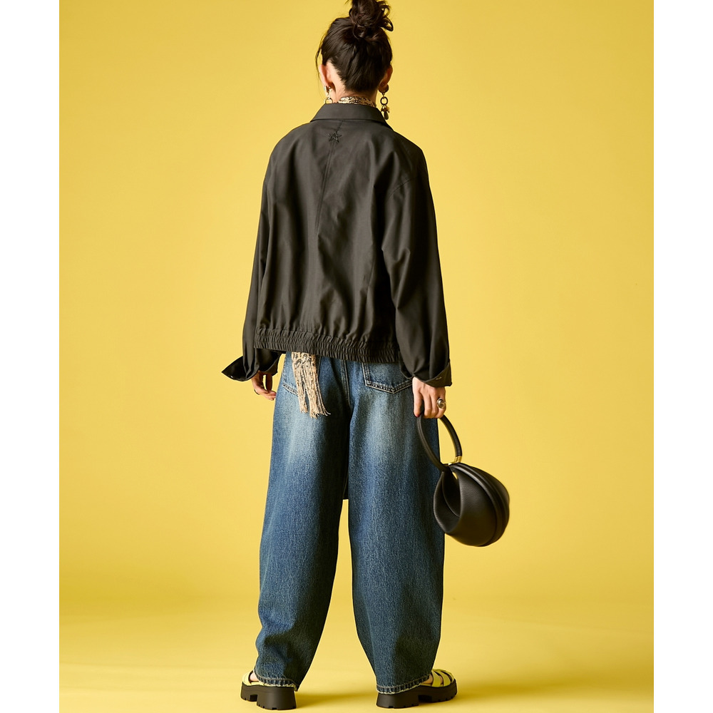 フリルブラウスブルゾン 大きいサイズ GEVS.25