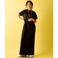 ブラトップ付カットソーワンピース 大きいサイズ　GEVS.