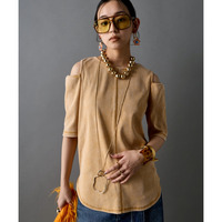 オープンショルダーテレコプルオーバー 大きいサイズ　GEVS.