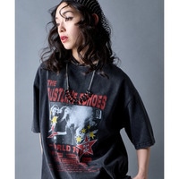 綿100％ヴィンテージプリントTシャツ　大きいサイズ　GEVS.