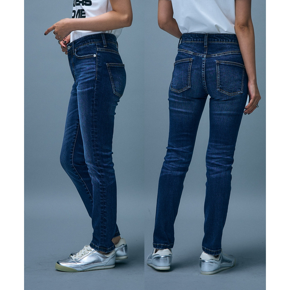 ペンシルデニムパンツ 大きいサイズ GEVS.16