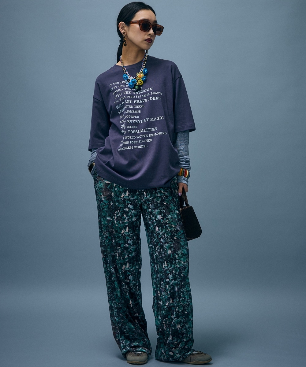 フェイクレイヤードTシャツ 大きいサイズ GEVS.1