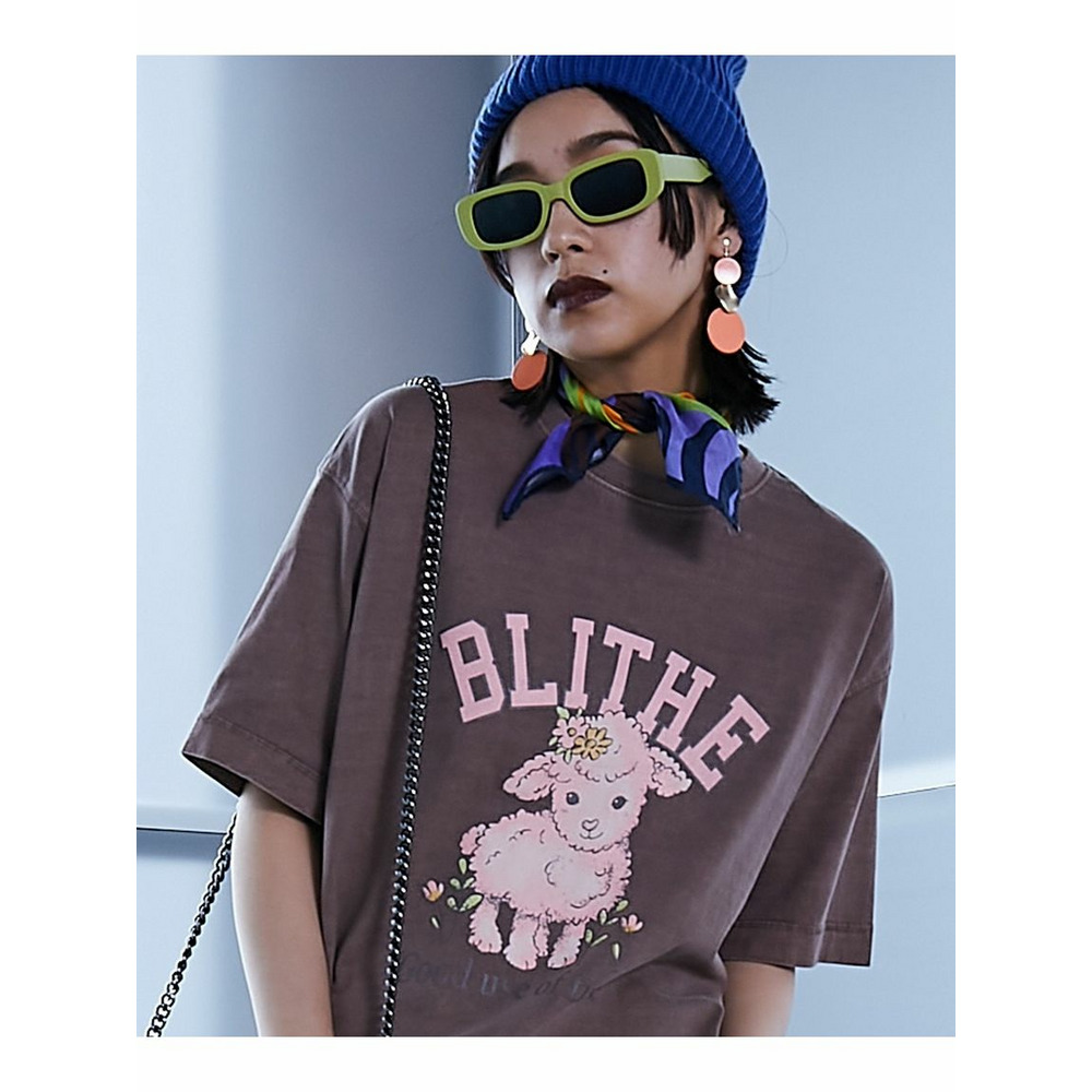 大きいサイズ 綿100％ピグメント染グラフィックプリントTシャツ（GEVS.）21