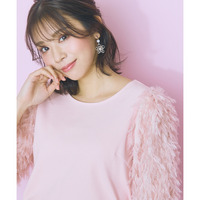 フリンジドッキングデザイントップス　大きいサイズ　marun