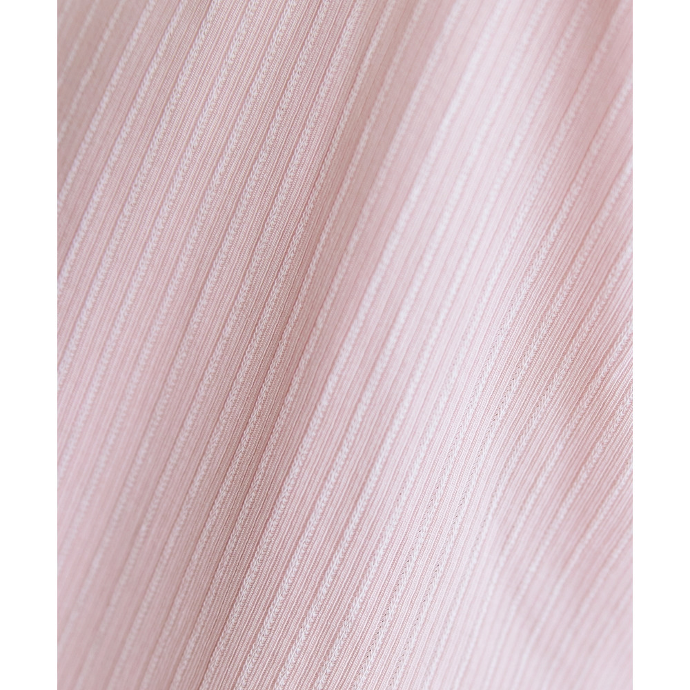 袖口オーガンジー使いデザイントップス 大きいサイズ marun15