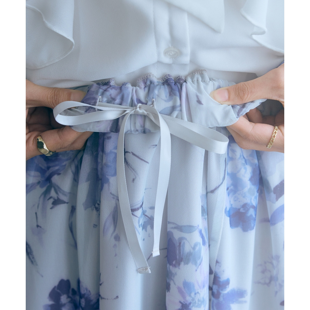 フラワーチュールスカート 大きいサイズ marun13