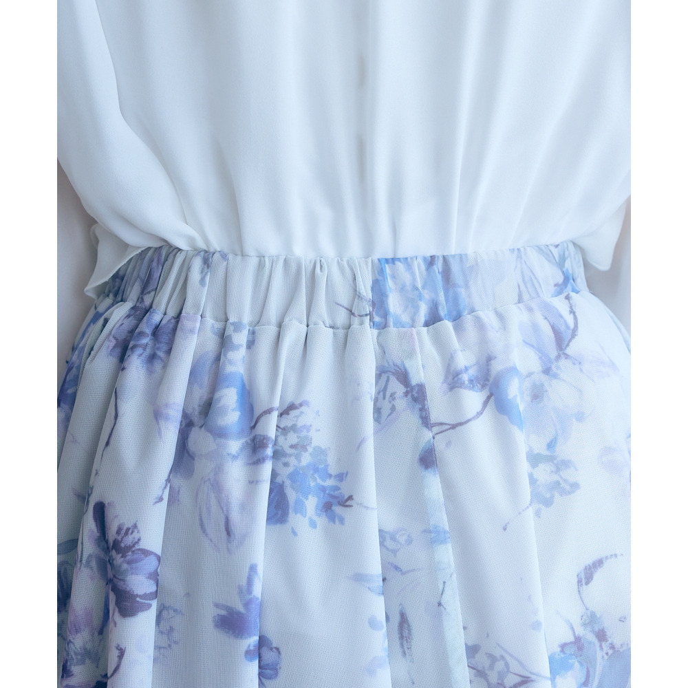 フラワーチュールスカート 大きいサイズ marun14