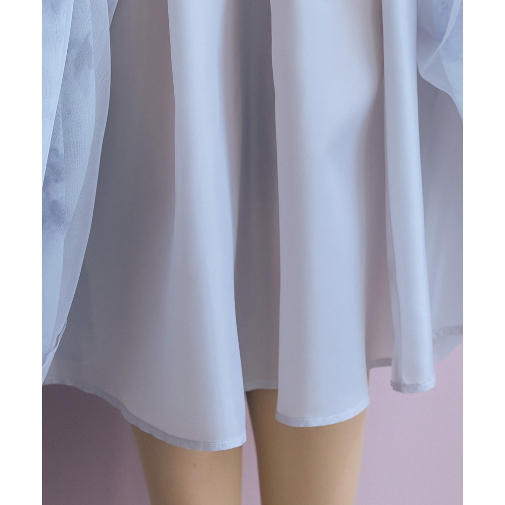 フラワーチュールスカート 大きいサイズ marun16