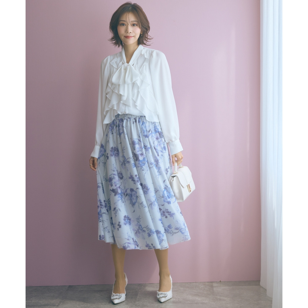 フラワーチュールスカート 大きいサイズ marun24