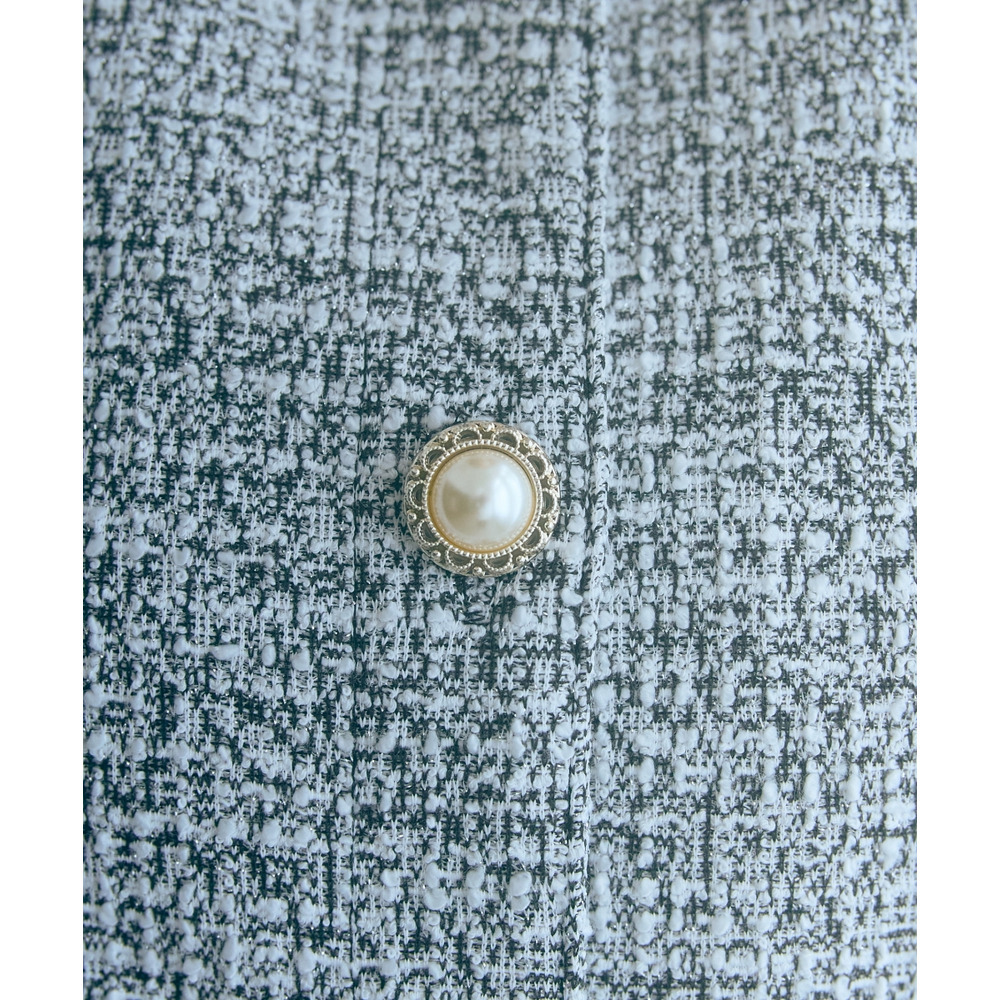 ツイード調ジレチュニック 大きいサイズ marun13