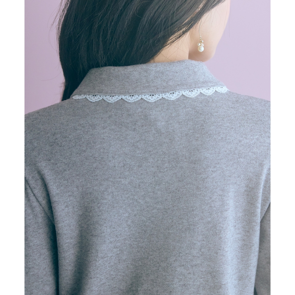 金ボタンショート丈カーディガン 大きいサイズ marun13