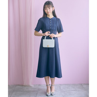 ヨークレース切替ワンピース 大きいサイズ　 marun