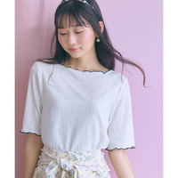 配色メロウカットソー　大きいサイズ　 marun