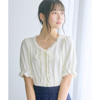 編み上げデザインカットソー　大きいサイズ　 marun