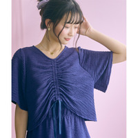 ２点セット(２WAYトップス＋キャミワンピース) 大きいサイズ　 marun