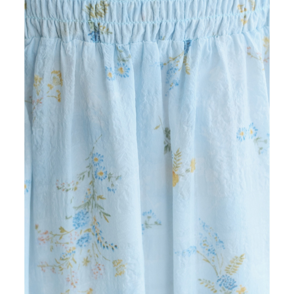 ボレロ風フラワープリントワンピース 大きいサイズ marun19