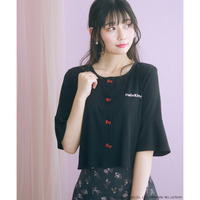 【ハローキティ】リブカーディガン　大きいサイズ　marun