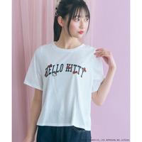 【ハローキティ】プリントTシャツ　大きいサイズ　marun