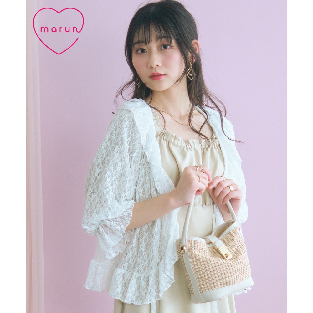レースショートボレロ　大きいサイズ　marun