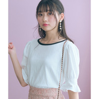 キャンディースリーブ風デザインカットソー　大きいサイズ　marun