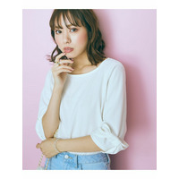 リボンデザイントップス　大きいサイズ　marun