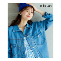 大きいサイズ　デニムジャケット（miclat）