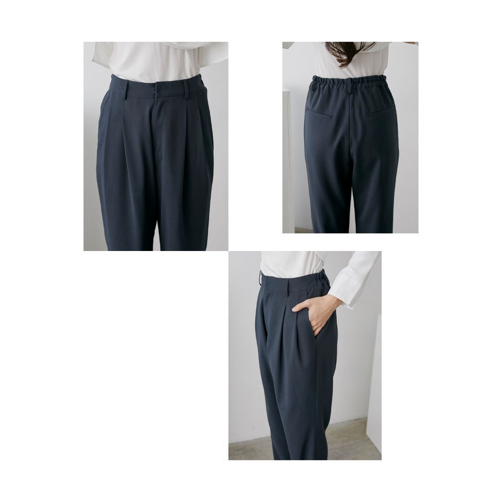 【入学式・卒業式・フォーマル】洗えるデザイン3点セットスーツ(ペプラムジャケット+ブラウス+パンツ) 大きいサイズ Callarus23