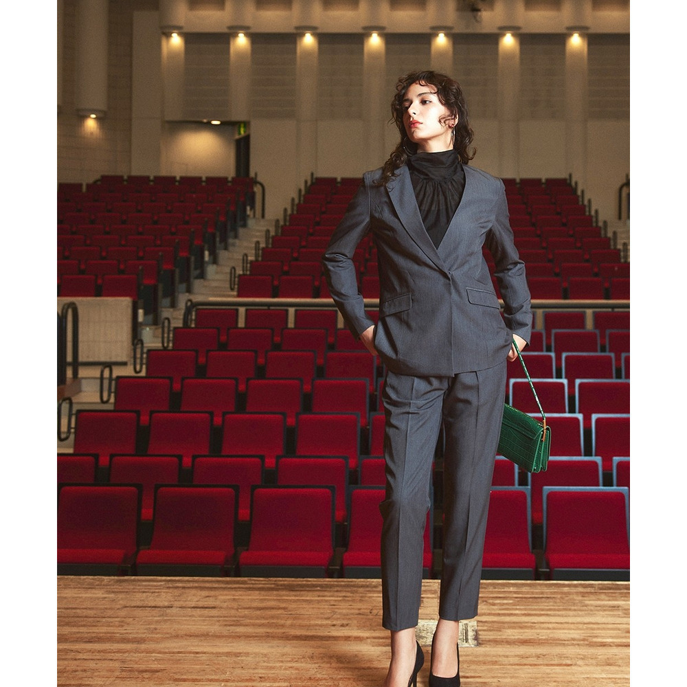 【入学式・卒業式・フォーマル】<単品>シアーボイルボウタイリボンデザインブラウス 大きいサイズ Callarus11