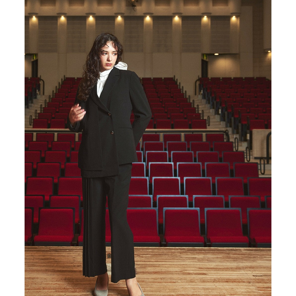 【入学式・卒業式・フォーマル】<単品>シアーボイルボウタイリボンデザインブラウス 大きいサイズ Callarus6