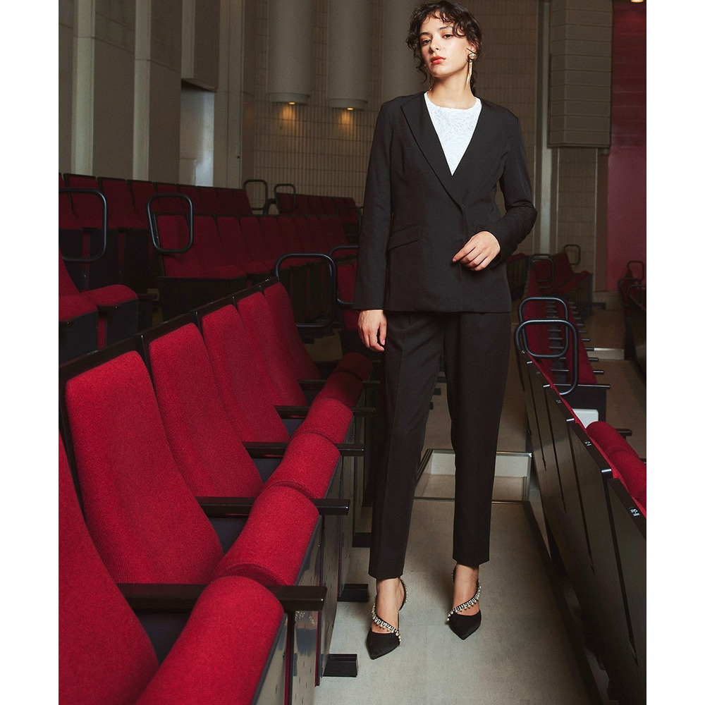 【入学式・卒業式・フォーマル】<単品>総レースペプラムデザインブラウス 大きいサイズ Callarus15