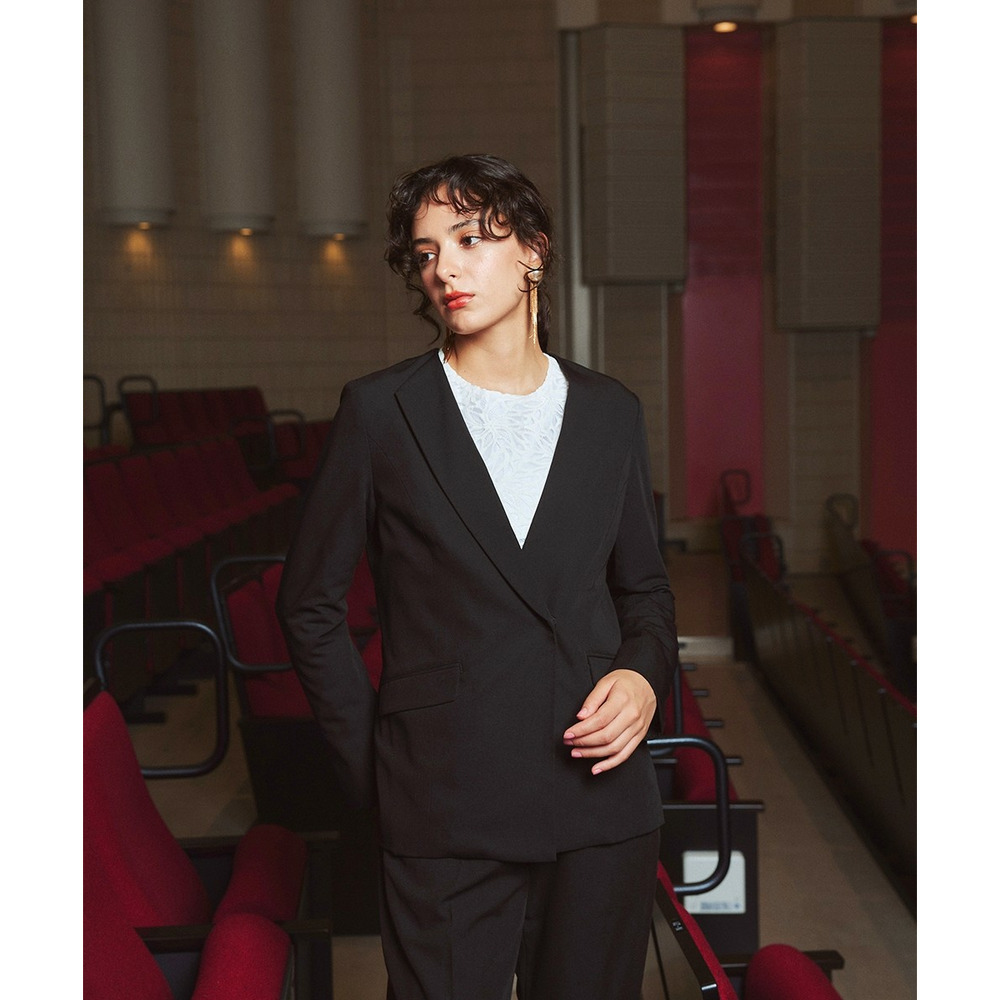 【入学式・卒業式・フォーマル】<単品>総レースペプラムデザインブラウス 大きいサイズ Callarus17