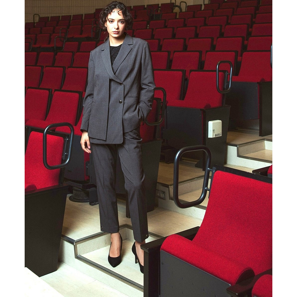 【入学式・卒業式・フォーマル】<単品>総レースペプラムデザインブラウス 大きいサイズ Callarus8