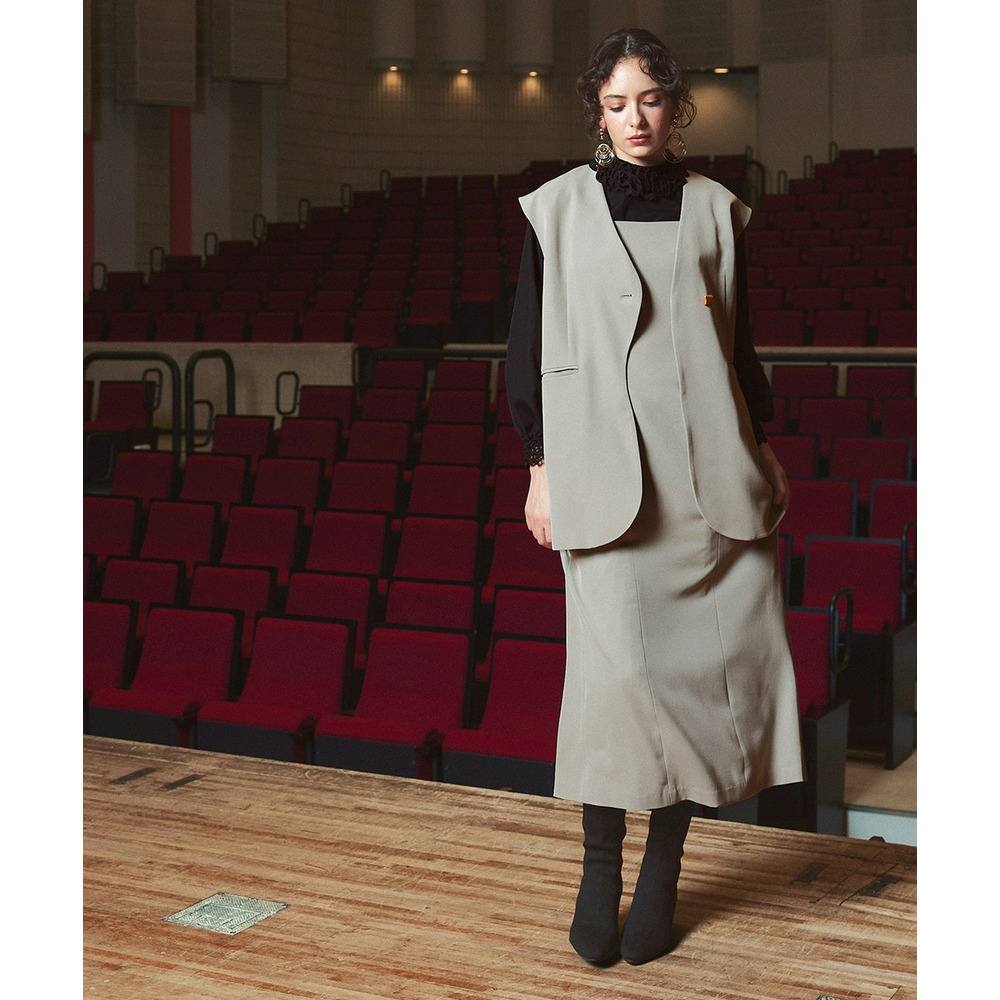 【入学式・卒業式・フォーマル】<単品>取り外せるレース襟付き前後2WAYブロードブラウス 大きいサイズ Callarus12