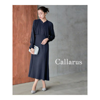 【大きいサイズ】【結婚式・パーティー・オケージョンドレス】＜Callarus＞Lace Design Mermaid Line Onepiece Dress