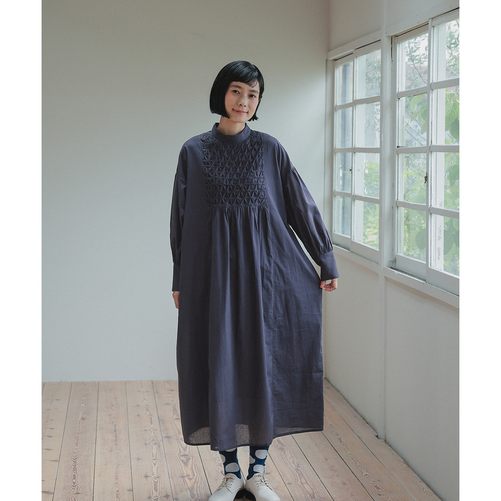 【入学式・卒業式・フォーマル】スモッキング刺繍ワンピース+ラペルデザインジャケットアンサンブル 大きいサイズ Neina14