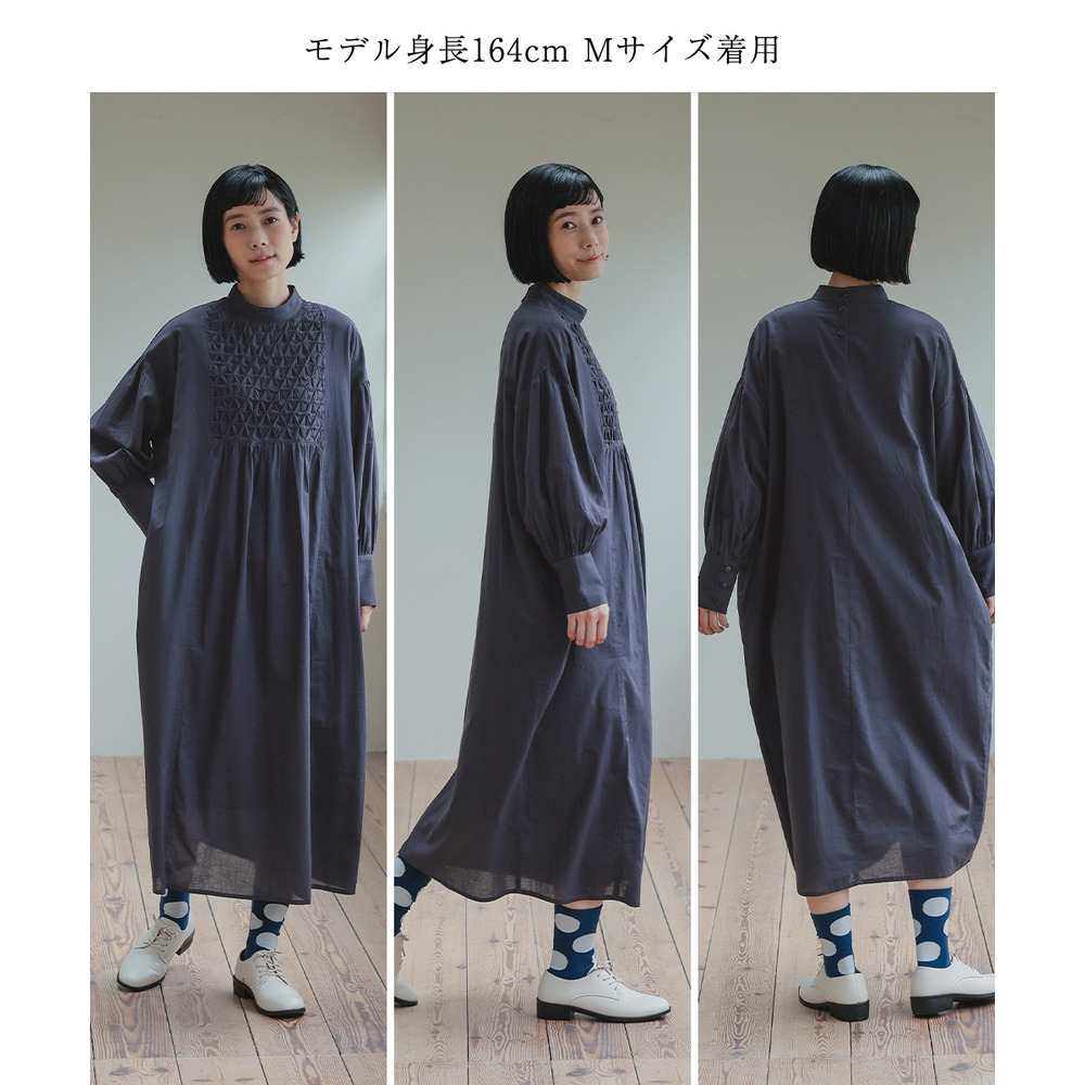 【入学式・卒業式・フォーマル】スモッキング刺繍ワンピース+ラペルデザインジャケットアンサンブル 大きいサイズ Neina26