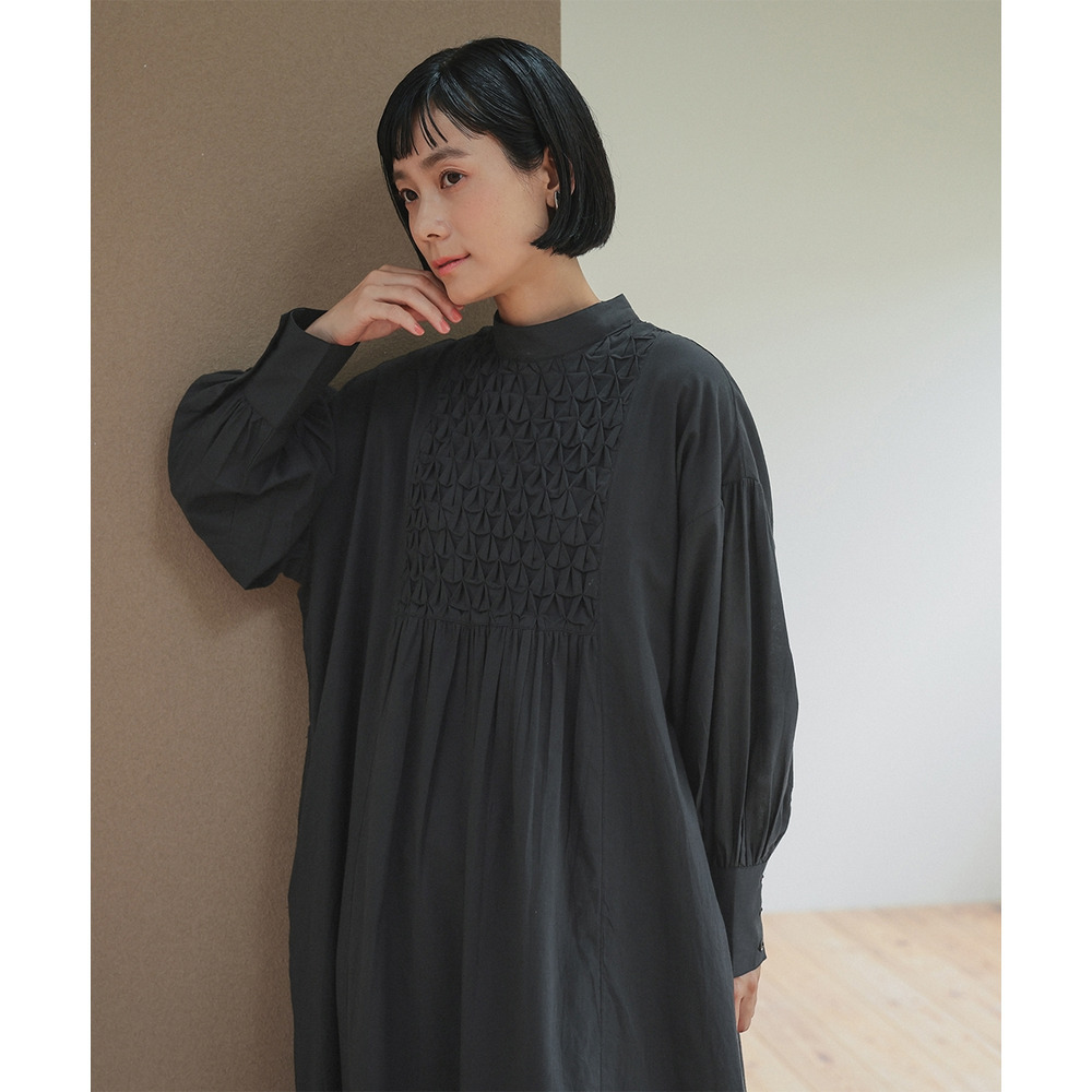 【入学式・卒業式・フォーマル】スモッキング刺繍ワンピース+ラペルデザインジャケットアンサンブル 大きいサイズ Neina8