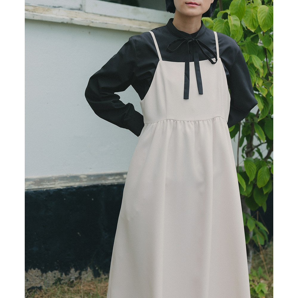 【入学式・卒業式・フォーマル】ドビー織ジャケットアンサンブル3点セット(ジャケット+ブラウス+キャミワンピース) 大きいサイズ Neina7